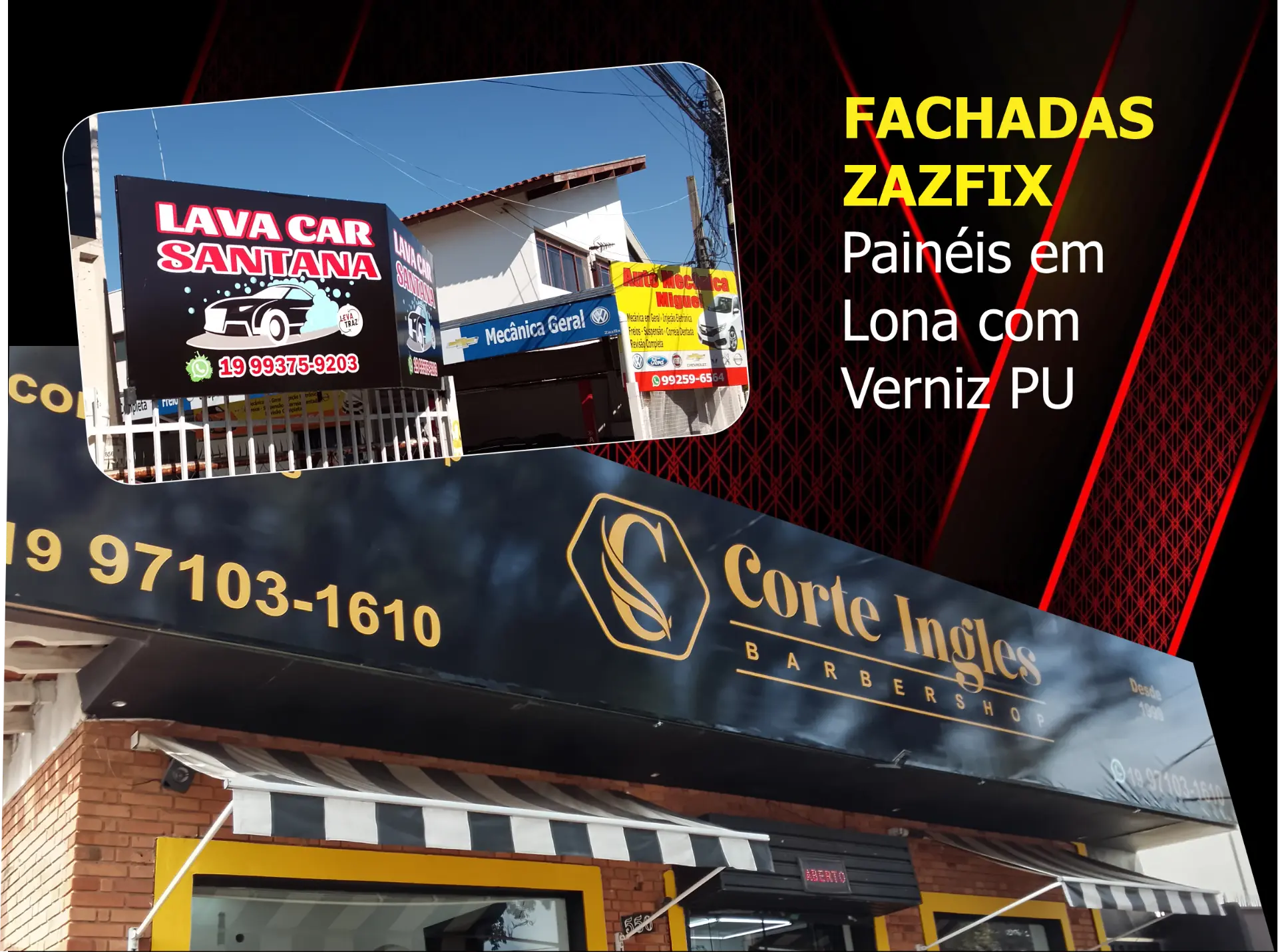 Fachadas — Fachadas para serviços