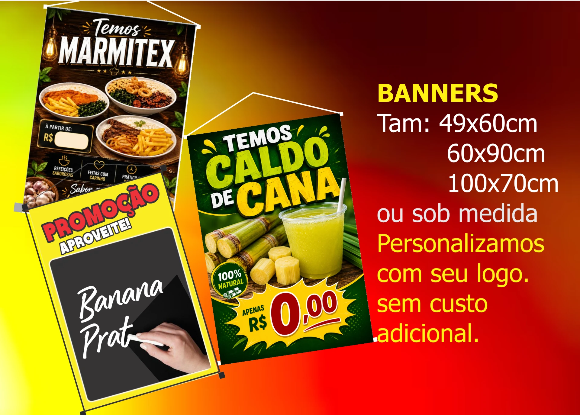 Cavaletes — Banners