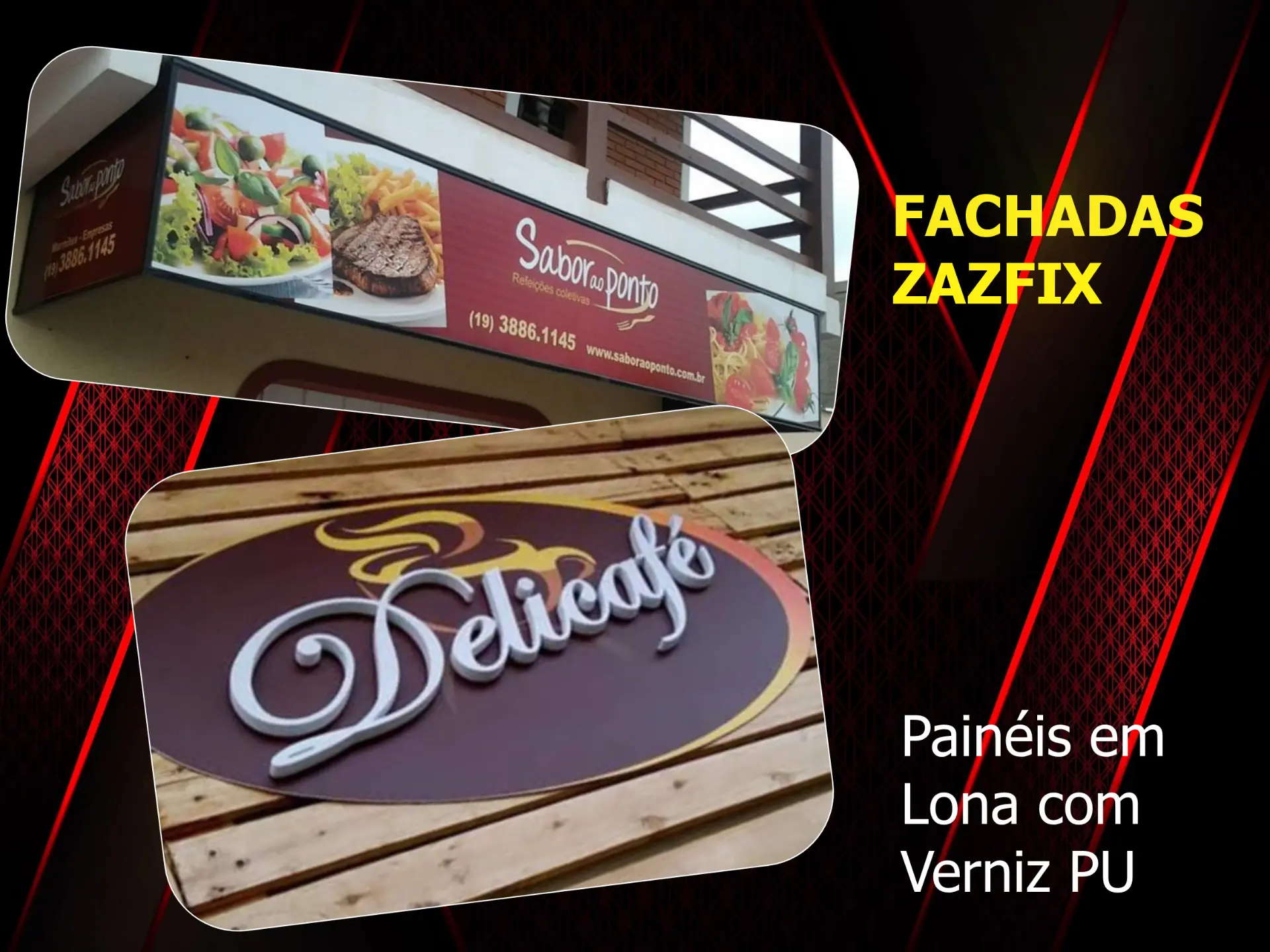 Fachadas — Fachadas para alimentação