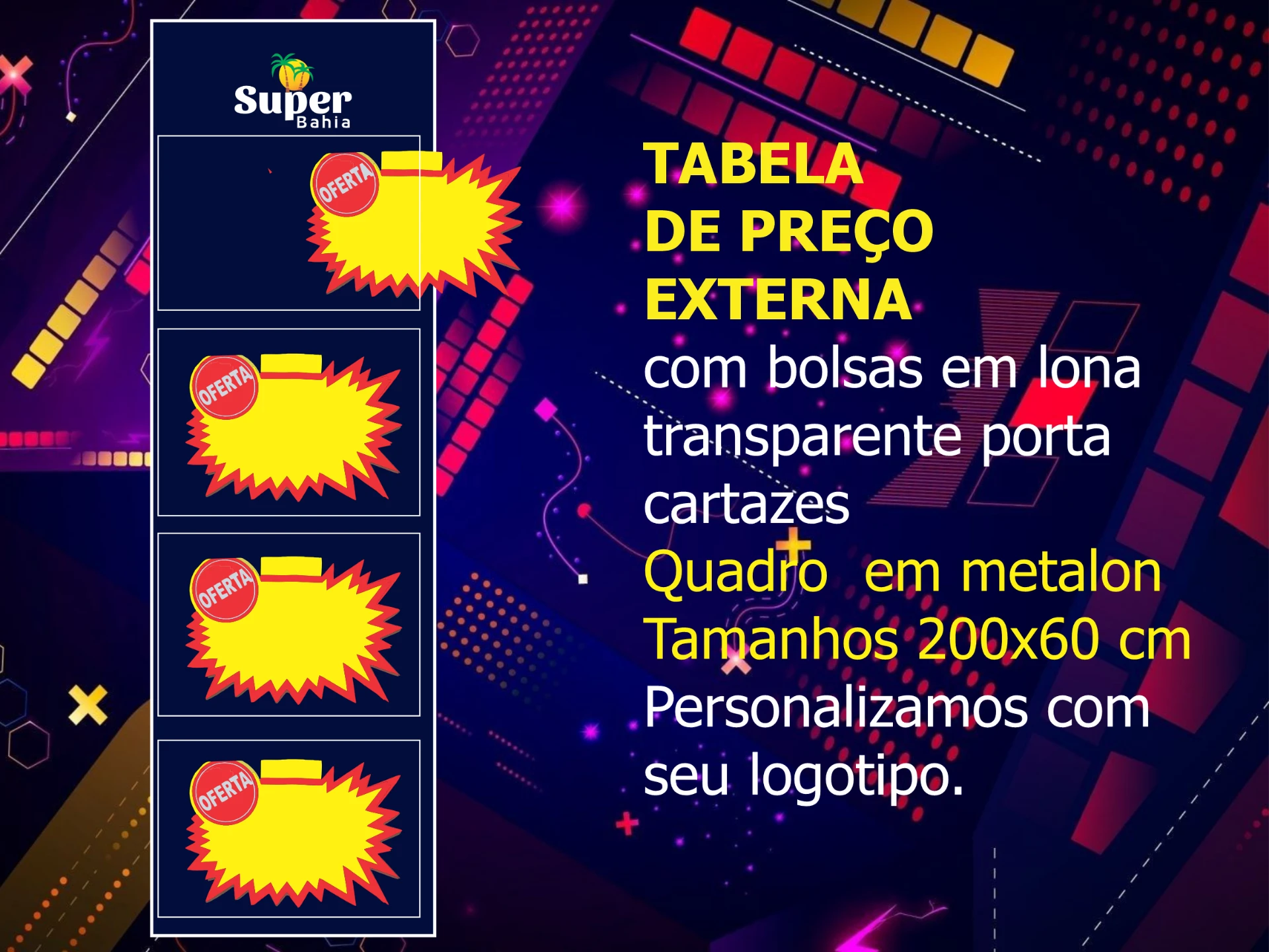 Tabelas e Precificadores — Tabela de preço externa